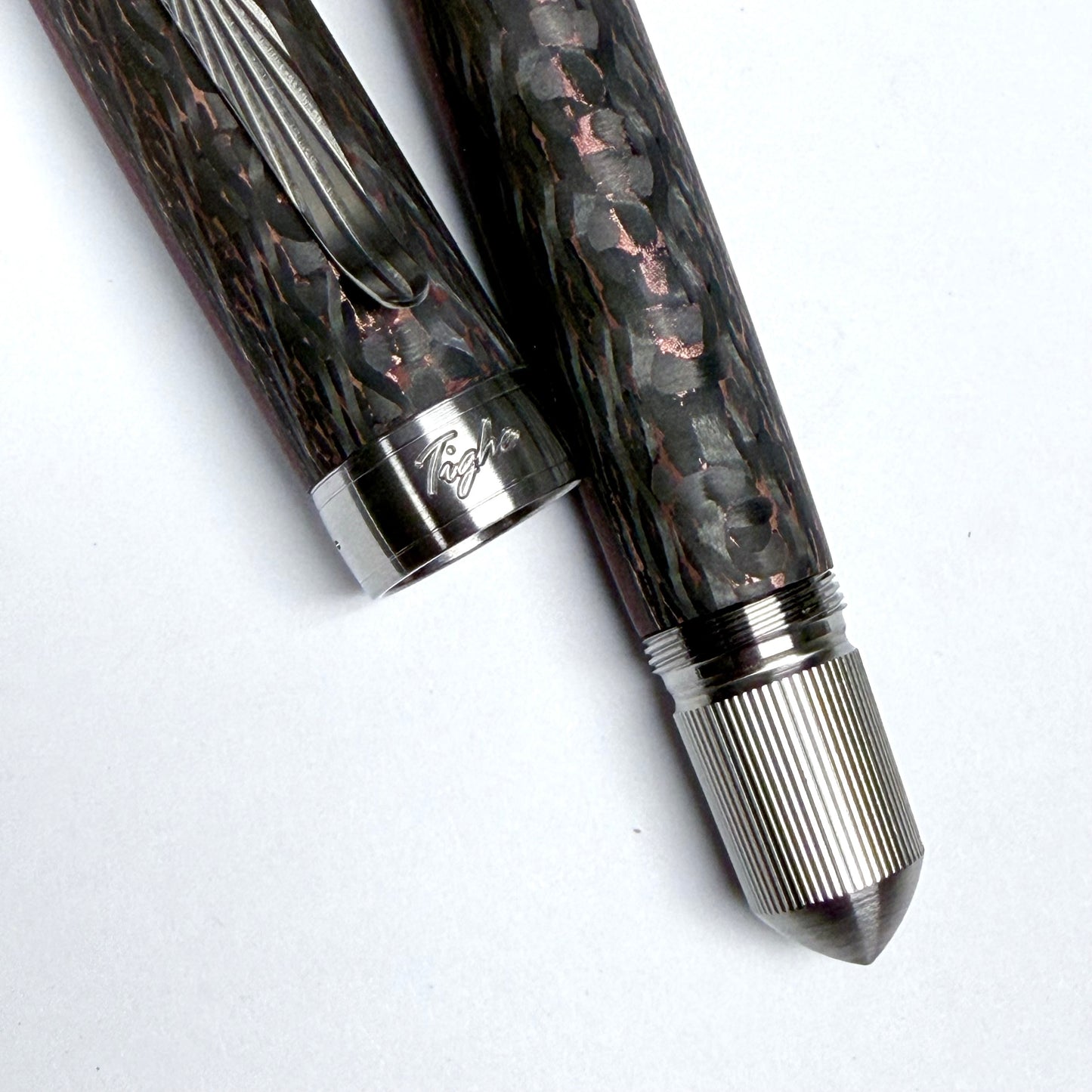Redline — Copper-Infused Carbon Fiber Pen