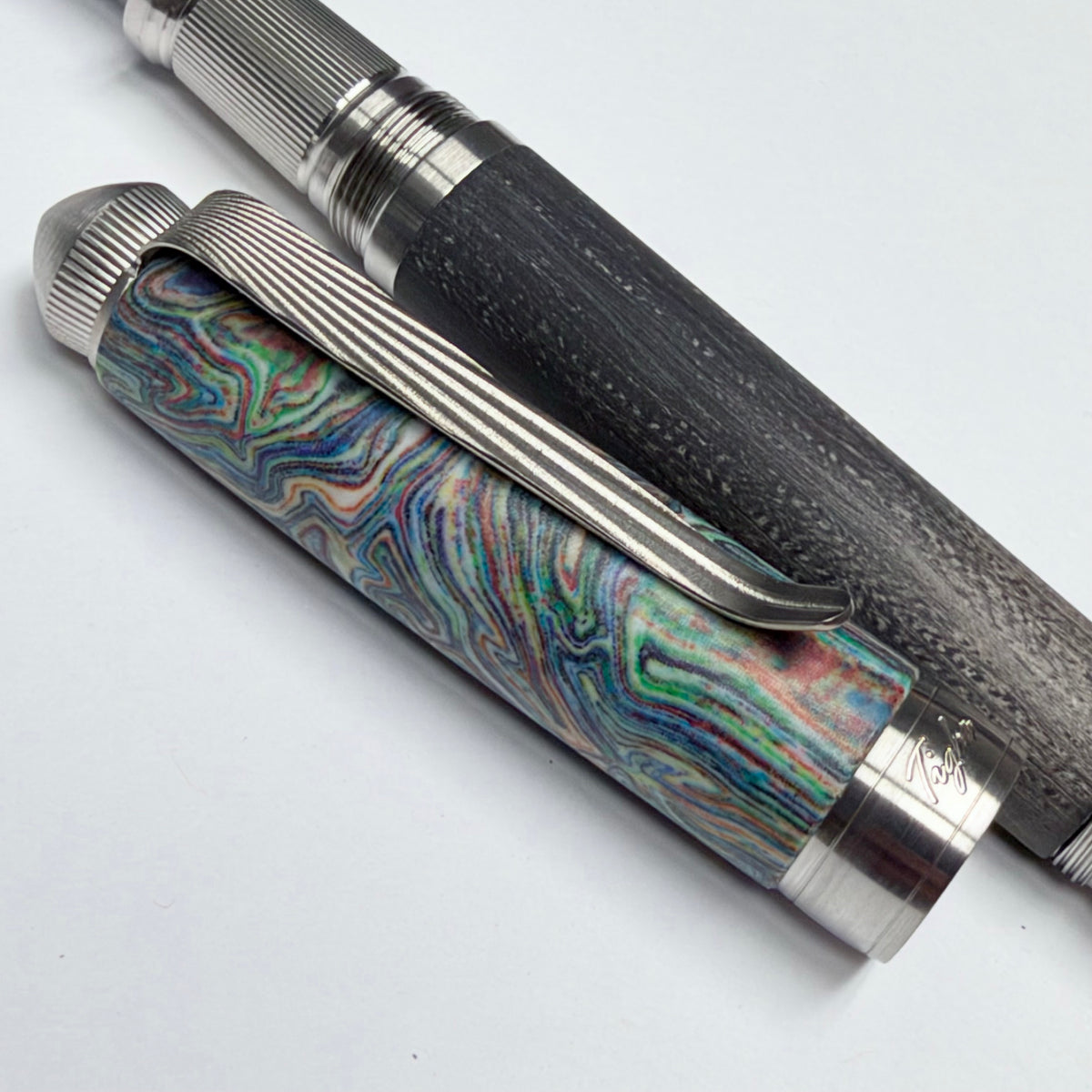 Carbon Fiber & CrazyFiber Fountain Pen