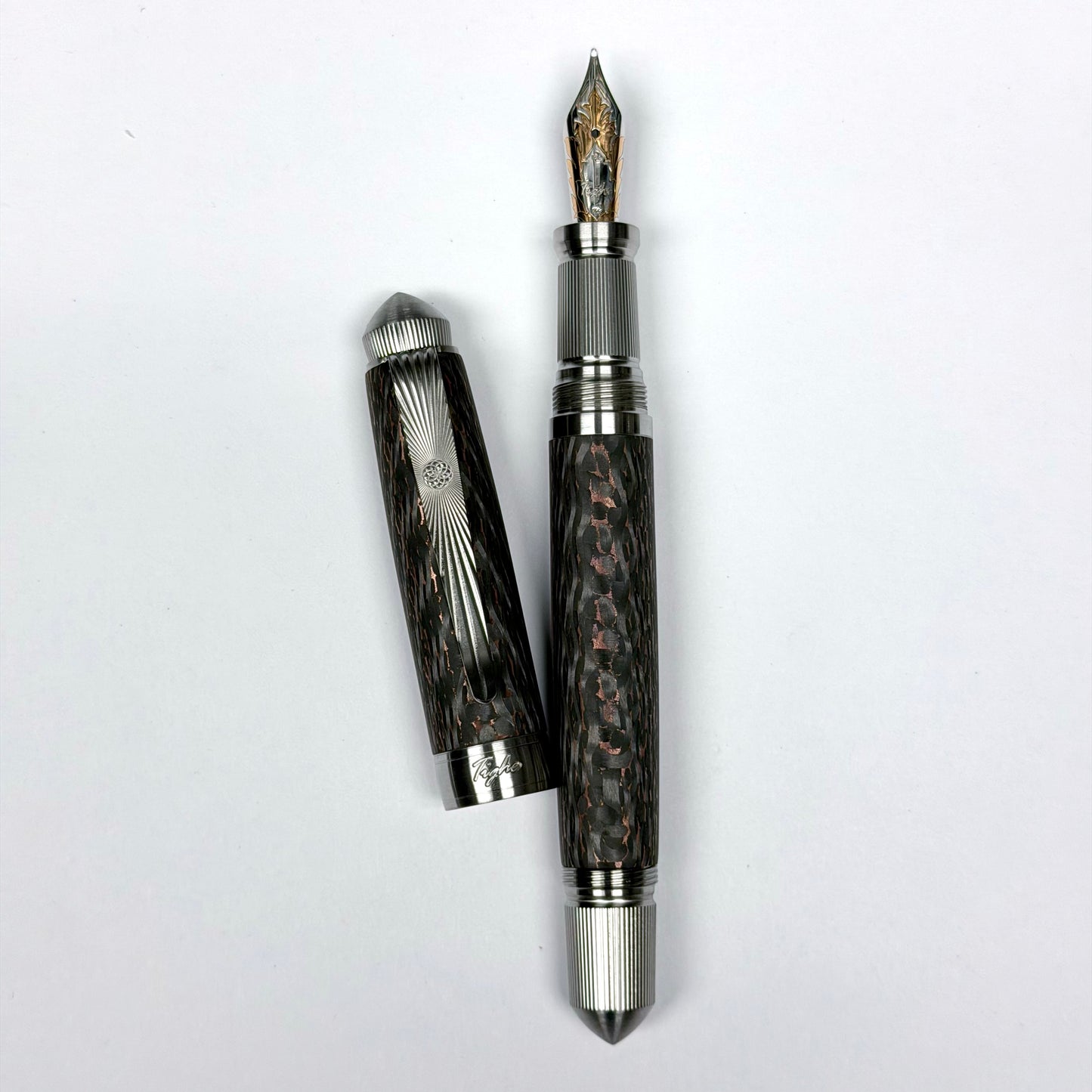 Redline — Copper-Infused Carbon Fiber Pen