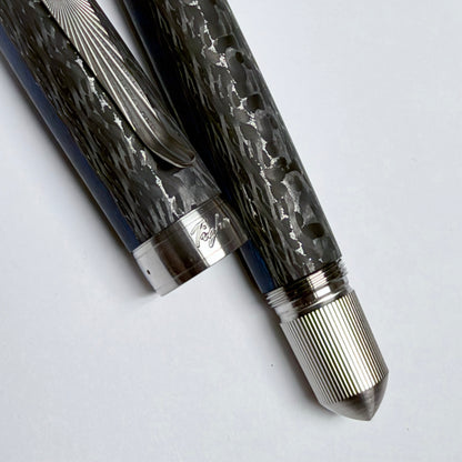 Blueline — Stainless Steel-Infused Carbon Fiber Pen