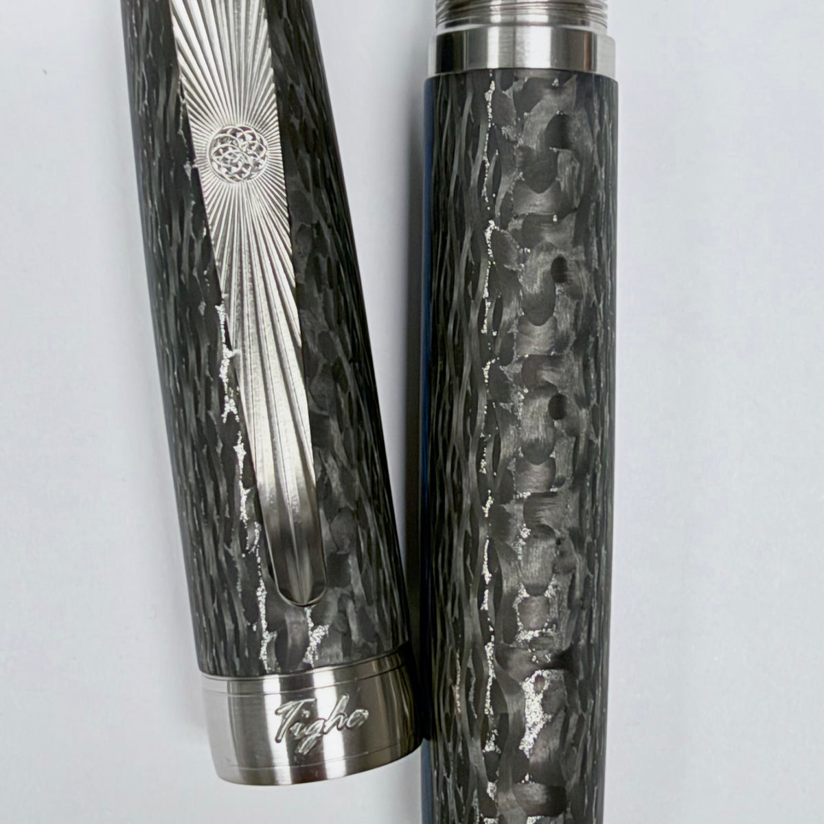 Blueline — Stainless Steel-Infused Carbon Fiber Pen