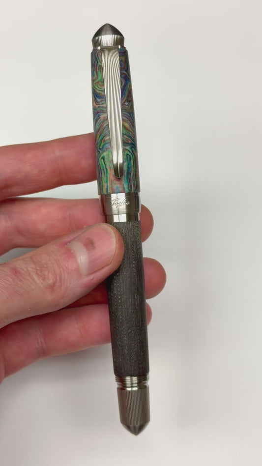 Carbon Fiber & CrazyFiber Fountain Pen